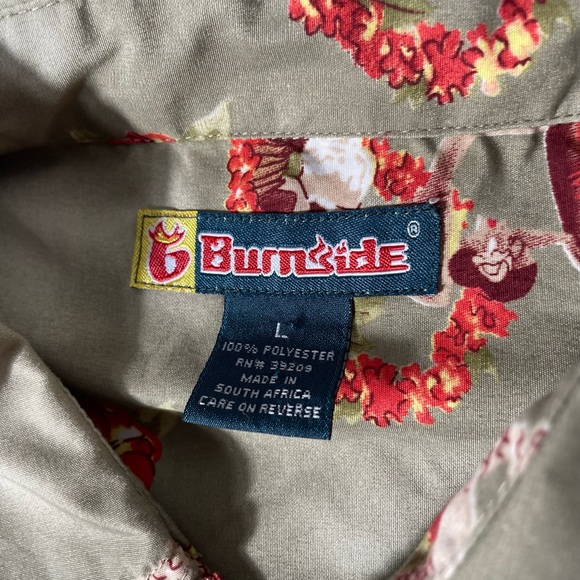 Burnside button up all over graphic size L - Picture 4 of 5